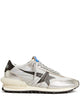 Golden Goose Golden Goose Running Marathon Woman's Sneakers Silver White