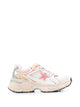 Golden Goose "Lightstar" Mesh And Leather Upper Polished Bio Based Toe And Spur Tpu Star Sneakers