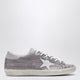 Golden Goose Super-Star Sneakers Lilac Crocodile-Effect Leather