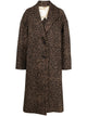 Golden Goose Golden Goose Cocoon Wool Jacquard Coat