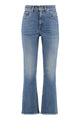 Golden Goose Embroidered Patch Cropped Jeans