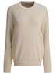 Golden Goose Crewneck Sweater With Reverse Logo