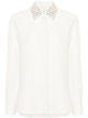 Golden Goose Rhinestone-Embellished 3D-Check Shirt
