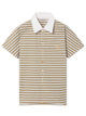 Golden Goose Striped Jersey Polo Shirt