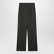 Golden Goose Dark Green Wool-Blend Trousers