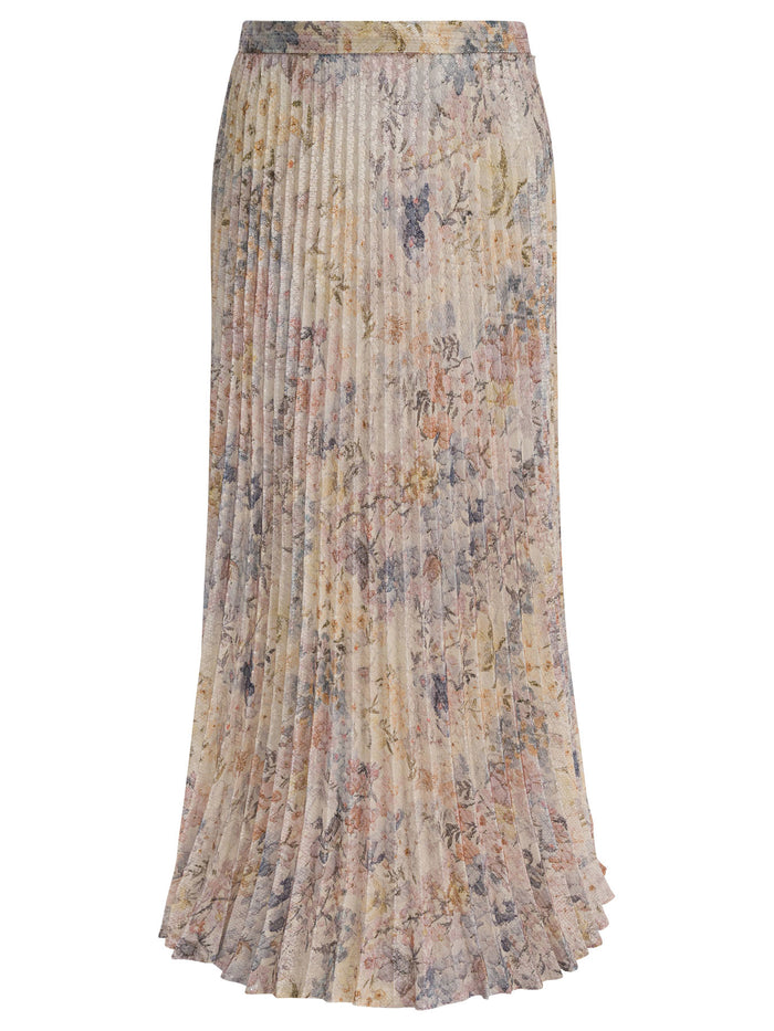 Golden Goose Journey W's' Plisse' Skirt Ora All-Over Sequins Over Printed