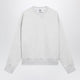 Golden Goose Women's Star Cropped Oversized Cotton Hoodie In Grey