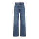 Miu Miu Blue Cotton Jeans