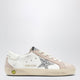 Golden Goose Super-Star Sneakers In White/Pink/Silver