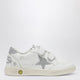 Golden Goose Ball Star Sneakers In White/Crystal