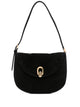 Savette Small Tondo Hobo In Suede Bag