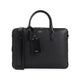 Tom Ford Black Soft Grain Leather Elliot Briefcase