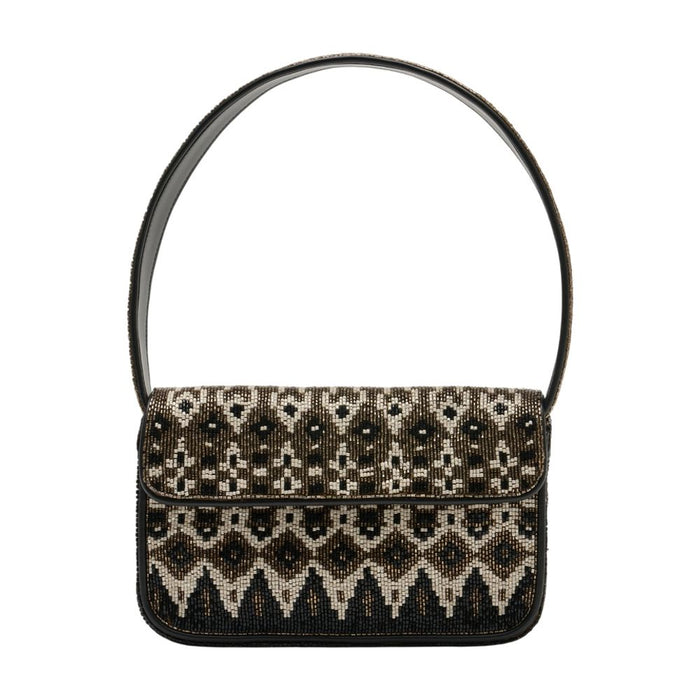 Staud Tommy Beaded Shoulder Bag