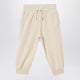 Givenchy White Velvet Sweatpants