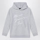 Givenchy Grey Hoodie With Embroidered Logo