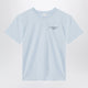 Givenchy Light Blue T-Shirt With Logo Print