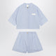 Givenchy Light Blue Cotton Two-Piece Set