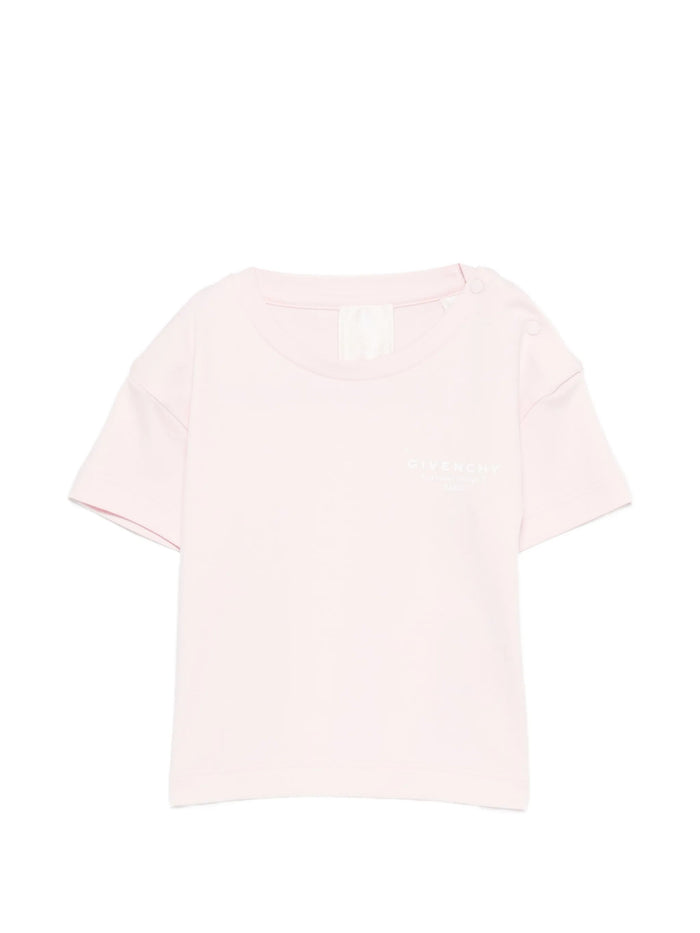 Givenchy Kids T-Shirt With Givenchy Stamp Print