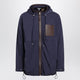 Loewe Navy Technical Microripstop Hooded Jacket