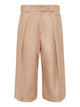 Loewe Cotton Pleated Cropped Trousers