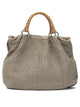 Giancarlo Nevola Beige Leather Handbag