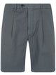 Michael Coal Cotton & Linen Bermuda Trousers
