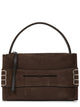Jw Anderson Brown Calf Leather Shoulder Bag