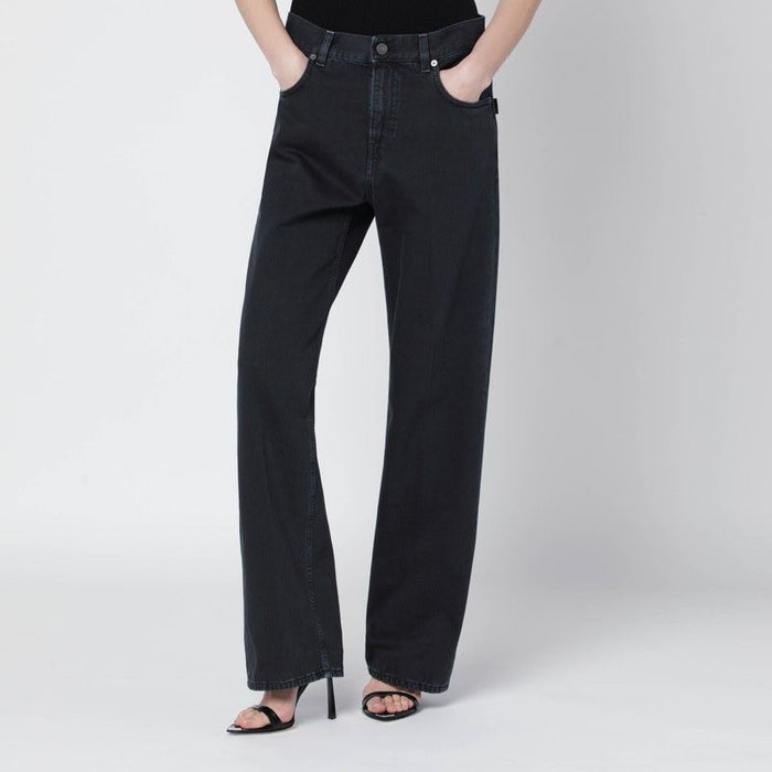 Haikure Charcoal Wideleg Jeans