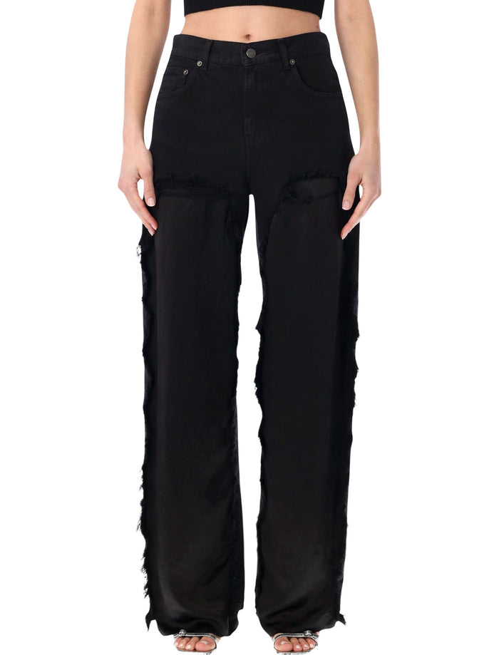 Haikure Haikure Bonnie Satin Bull Boyfriend Pants
