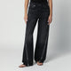 Haikure Washed Black Jeans With Zip Detail