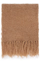 Halfboy Boucle Scarf With Fringes