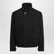 Ami Paris Black Zip-Up Wool Jacket
