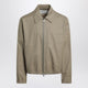 Ami Paris Beige Ami De Coeur Zipup Jacket
