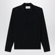 Ami Paris Black Wool Cardigan