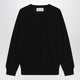 Ami Paris Black Ami De Coeur Wool Sweater By Ami Paris