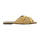 Balmain Anthem Sandals - - Leather - Brown