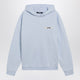 Jacquemus Light Blue Sweatshirt With Gros-Grain Logo