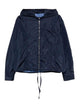 Cuantico Short Nylon Reversible Jacket With Hood