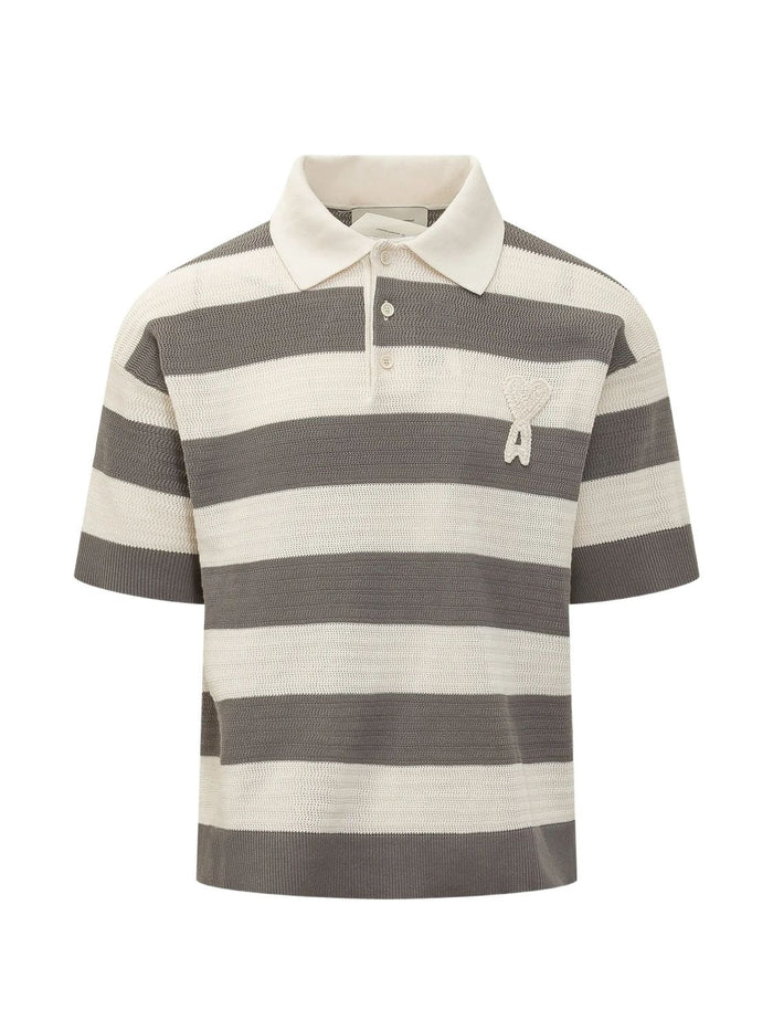 Ami Paris Ss Polo Ami Coeur