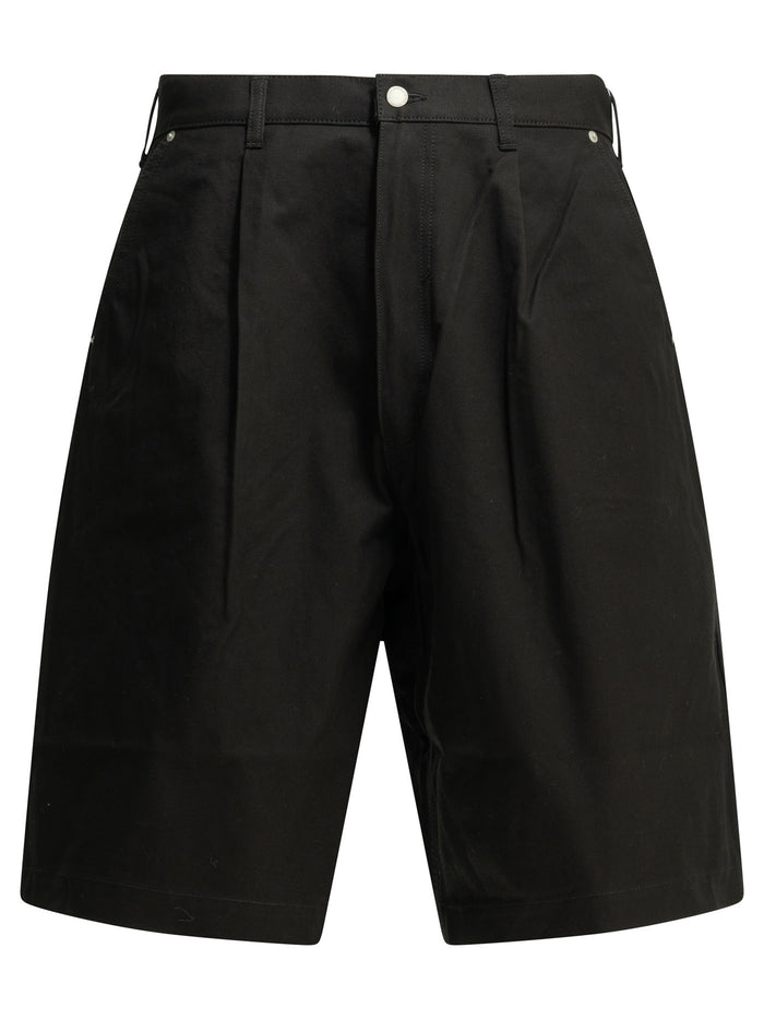 Comme Des Garçons Homme Plus Formal Cotton Shorts