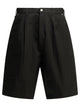 Comme Des Garçons Homme Plus Formal Cotton Shorts