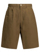 Comme Des Garçons Homme Plus Formal Cotton Shorts
