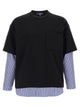 Comme Des Garҫons Homme Shirt Insert T-Shirt