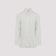 Tom Ford White And Blue Fluid Silk Shirt