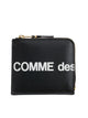 Comme Des Garçons Wallet Portafoglio In Pelle Con Zip