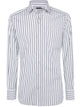 Tom Ford Popeline Stripe Slim Fit Shirt