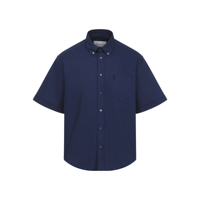 Ami Paris H Coeur Shirt Black Navy