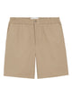 Ami Paris Polyester Cotton Elastic Waist Shorts Adc