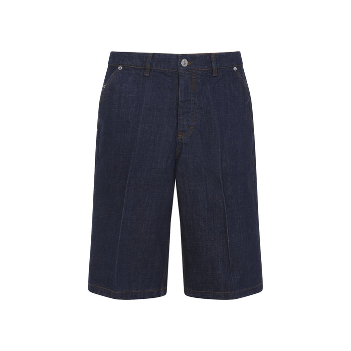 Ami Paris Loose Bermuda Shorts
