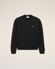Ami Paris Ami De Coeur Black Sweatshirt